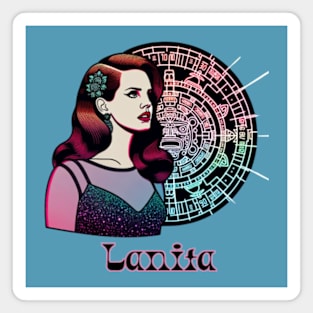 Lana Del Rey - Lanita (for light colors) Magnet